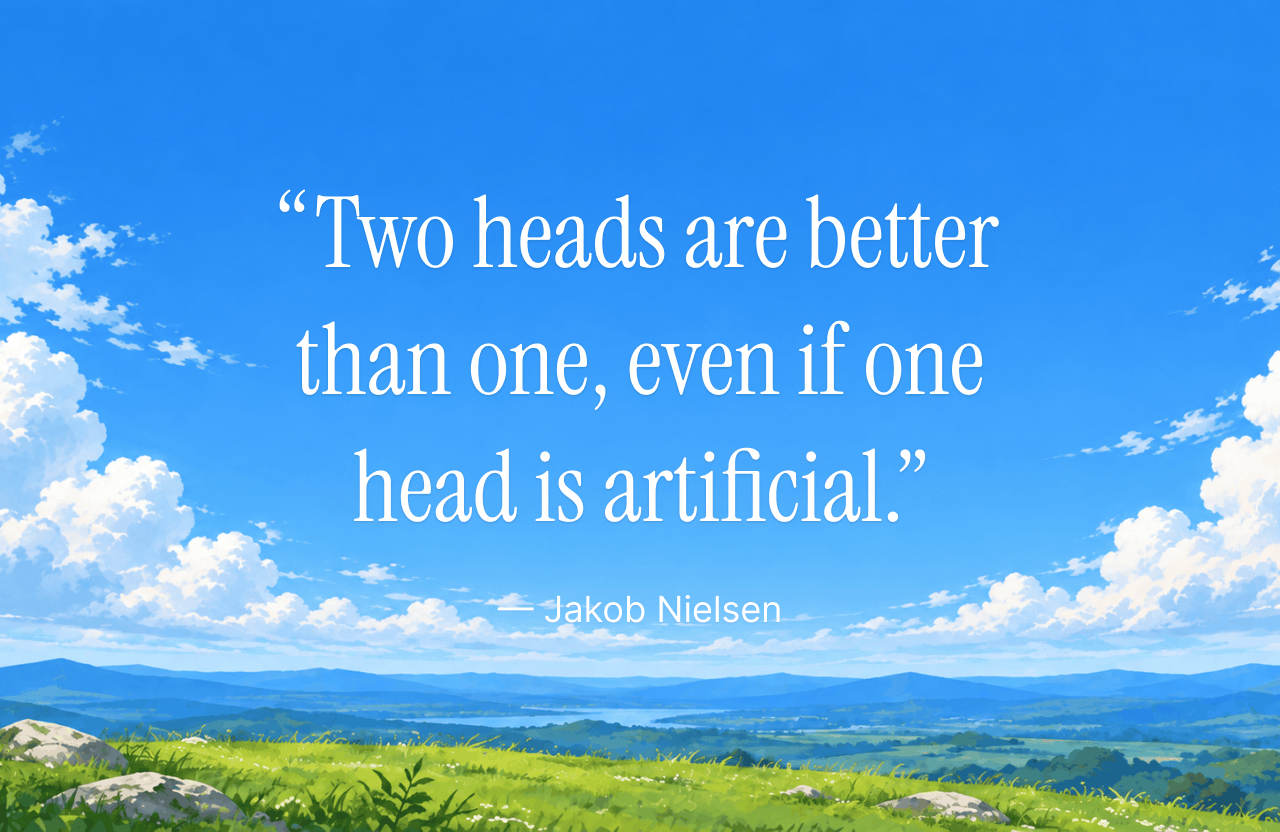 Quote from Jakob Nielsen